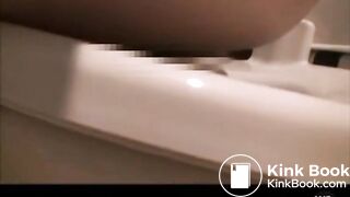 SCAT - Asian girls pooping in the toilet 7
