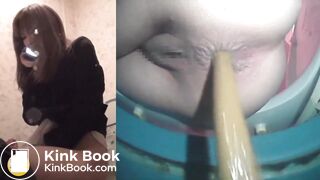 SCAT - Asian girls pooping in the toilet 7