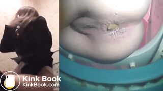 SCAT - Asian girls pooping in the toilet 7