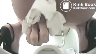 SCAT - Asian girls pooping in the toilet 7