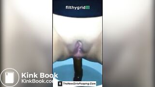 SCAT - Asian girls pooping in the toilet 8