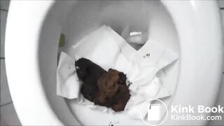 Tight womens asses pooping in public toilets