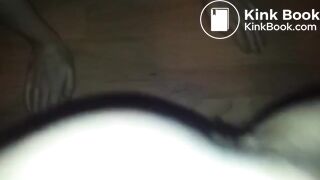 She gets shit in her mouth and she swallows