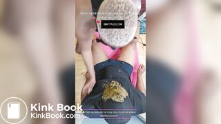 She destroyed his Face with Creamy Shit | No mercy