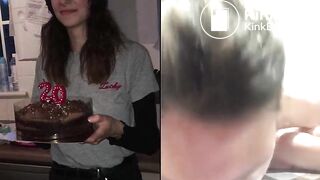 cute girl shits