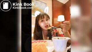 Chinese Scat Slut eats it all