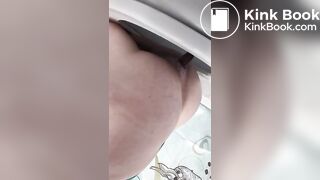 BBW Milf Taking a shit for me