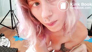 Scat loving babe shits for us 2