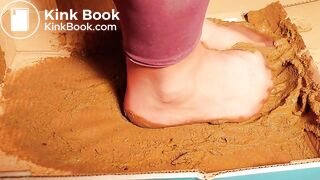 sexy chinese feet full of dog scat in pantyhose 4