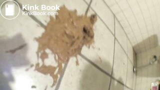 Asian explosive diarrhea in a public toilet