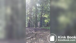 Nackig im Wald wixxen