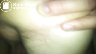 Original title: Wife toilet slave eats shit in to