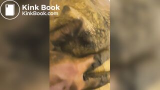 Smearing piss, shit and sweaty