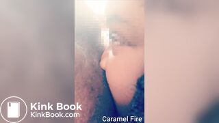 Cleaning his asshole