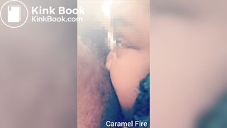 Cleaning his asshole