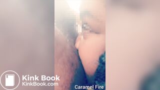 Cleaning his asshole