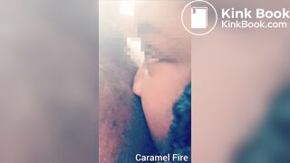 Cleaning his asshole