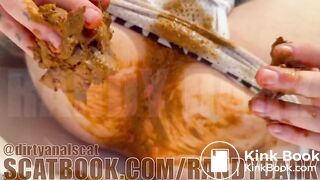 Filthy pantypoop @dirtyanalscat