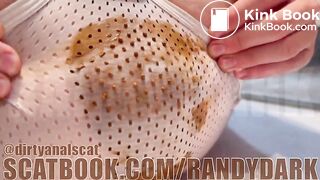 Filthy pantypoop @dirtyanalscat