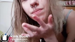 Punk Chick getting messy