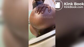 Shitting In Public Bathroom