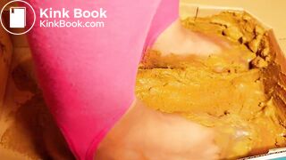 sexy chinese feet full of dog scat in pantyhose 7