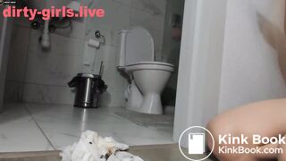 European teen first time with poo and vomit