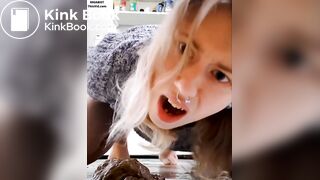 Punk Chick getting messy