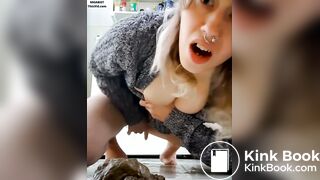 Punk Chick getting messy