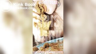 Awesome shit and I taking in my mouth @scatdark