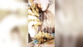 Awesome shit and I taking in my mouth @scatdark