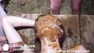 This toilet has a lick-cleaning function.