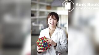 Korean slut pooping while masturabating