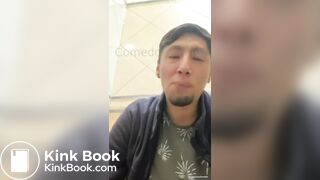 guy eats shit from toilet