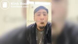 guy eats shit from toilet