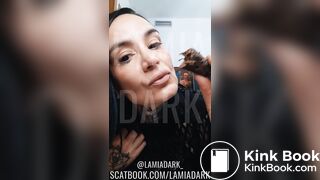 Eating poop @lamiadark_