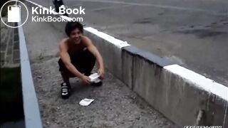 Shitting Over On The Bridge