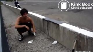 Shitting Over On The Bridge