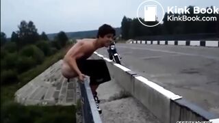Shitting Over On The Bridge