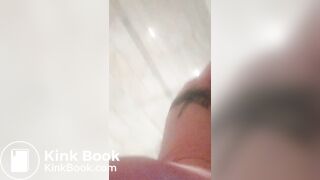 Tranny Kat takes a piss