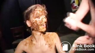 Scat adventure in the man cave