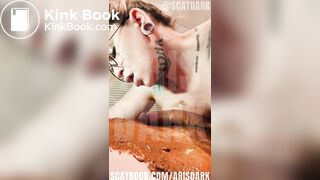 Scat handjob and blowjob @scatdark @dirtyanalscat