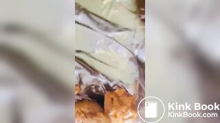 Latina, dildo, piss, scat Regret to record it haha