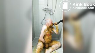 perverted satan slave takes a scat treatment