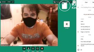 Submissive slut pooping for strict daddy