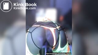 Sissy on XTC shits on dildo, solo pnp