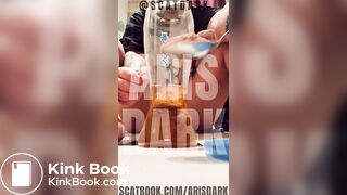 Shitty milkshake @scatdark