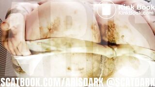 Shitty white stockings @scatdark