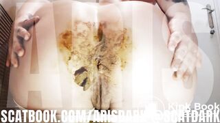 Shitty white stockings @scatdark