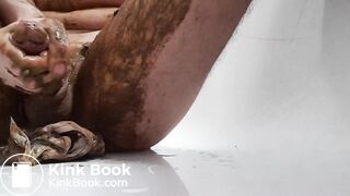 gay shit smear and cum